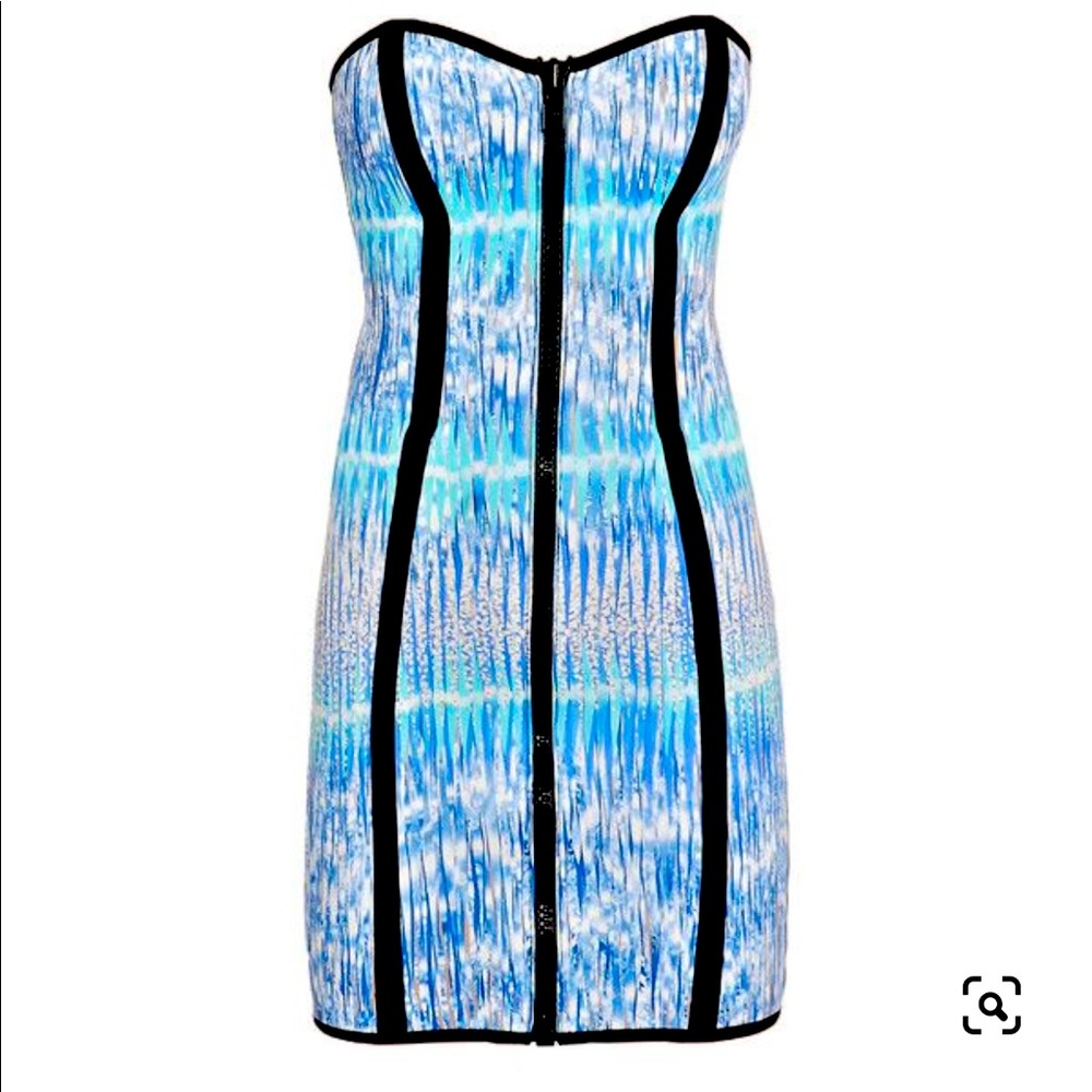 Peter Pilotto + Lisa Marie Fernandez Scuba Dress
